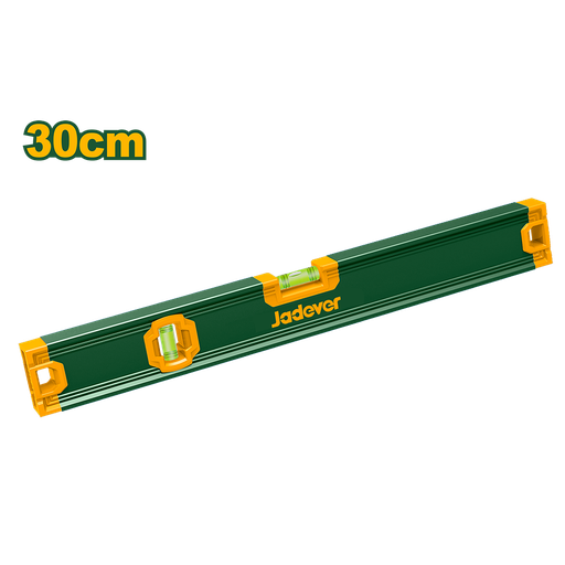 [JDSL2G30] Nivel de aluminio 30cm 2 burbujas Jadever