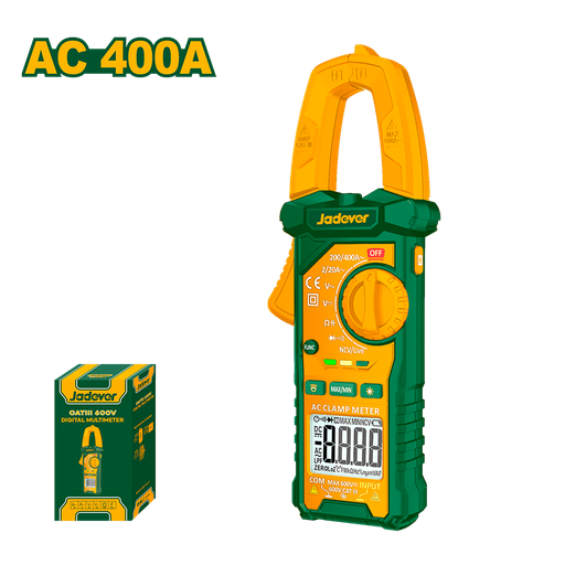 [JDDM6503] Pinza amperométrica AC 400A Jadever