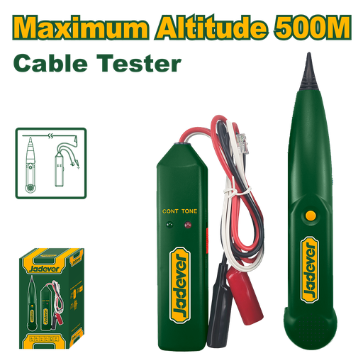 [JDTP9502] Rastreador de cables transmisor + receptor 500mts Jadever