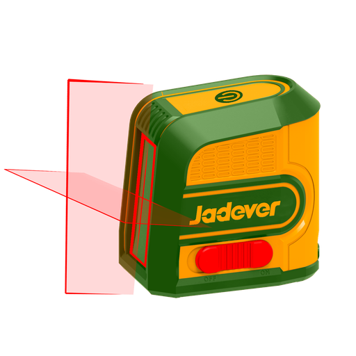 [JDLE1M03] Nivel laser rojo- rango trabajo 0~15m precisión ± a horizontal vertical a pilas aa soporte magnético Jadever