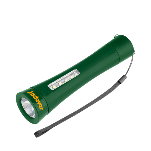 [JDFL10035] Linterna brillo máx 35lm distancia irradiación ip54 tiempo 5 hs (luz alta) cuerpo plástico diámetro / longitud / 3 pilas aaa (no inluidas) Jadever