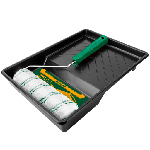 [JDCB3H39] Kit rodillos pintura 3 1 1 rodillo 230mm (9'') + bandeja pintura 405 x + soporte rodillo Jadever