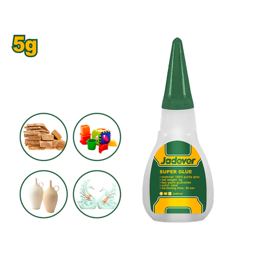[JDGX1K12] Súper pegamento 5g transparente Jadever