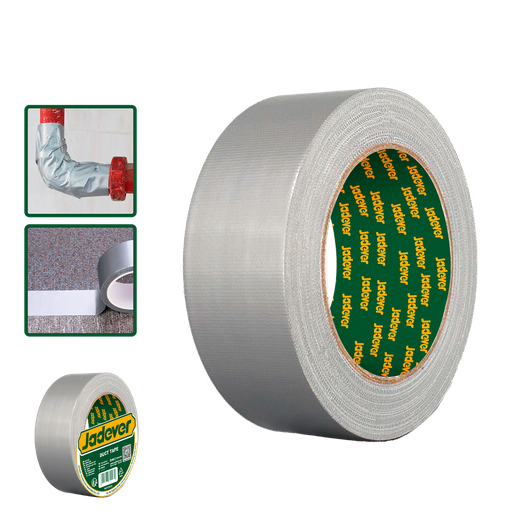 [JDVT2H12] Cinta adhesiva gris longitud 25m ancho espesor Jadever