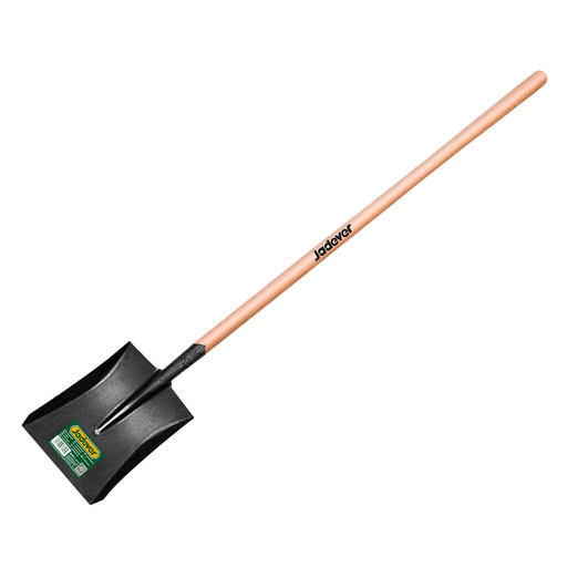 [JDSE2317] Pala larga punta ancha cabeza acero al carbono mango madera ancho cabeza 245mm longitud cabeza Jadever