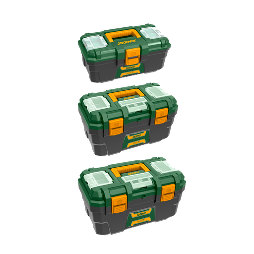 [JDTB2103] Kit cajas herramientas plástico 13'' 16'' 19'' Jadever