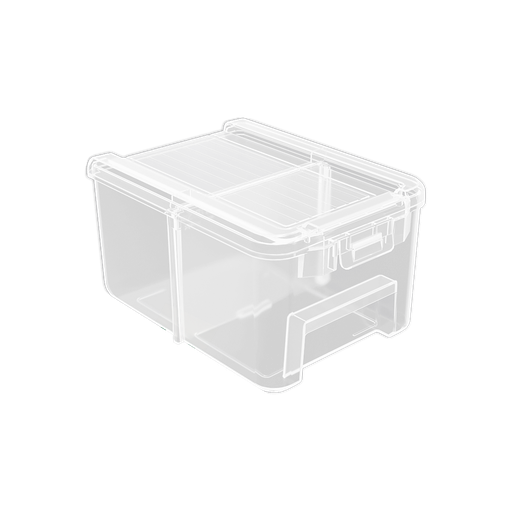 [JDTB8333] Kit 3 contenedores plásticas trasnparentes 150 x 105 x 80mm Jadever