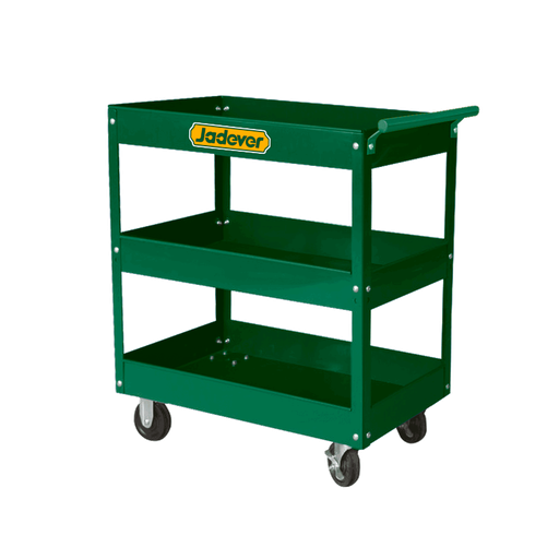 [JDCS1A13] Carro ruedas 3 bandejas acero 719 x 365 x 85mm 4 ruedas Jadever