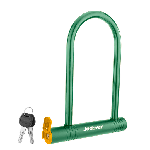 [JDBK6125] Candado u bicicleta ancho gancho 105mm altura gancho acero a3 caja abs cilindro 100% latón tubo pvc laves hierro Jadever