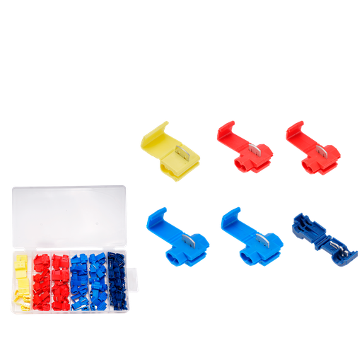 [JDFKAB01] Juego conectores cables empalme rápido 65 piezas pp + latón conector cable fácil entrada empalme rápido Jadever