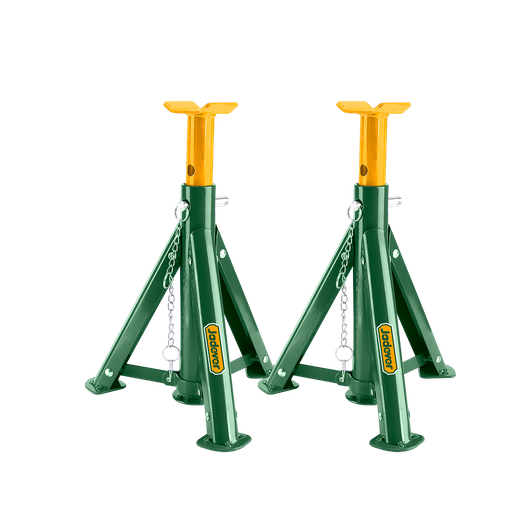 [JDHJ3502] Kit caballetes auto (x2 unidades) máxima carga unitaria 2 toneladas rango alturas 278 366mm Jadever