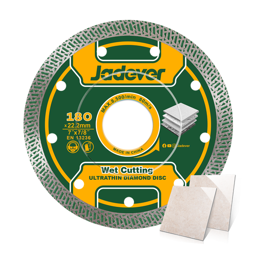 [JDDC4K04] Disco diamante ultrafino 180mm (7'') ancho Jadever