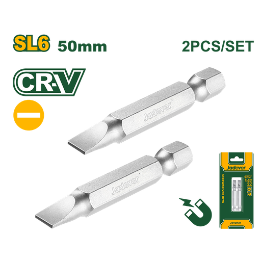 [JDSV2K24] Set de Puntas x2 SL6 50mm Jadever