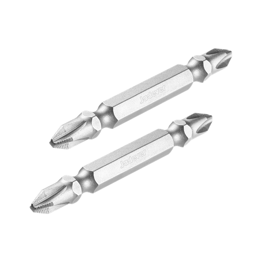 [JDSV0K12] Set de Puntas Dobles x2 PH2 65mm Jadever