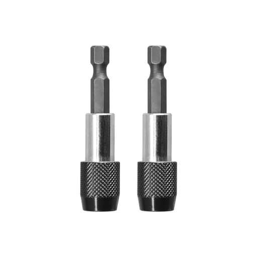 [JDSV3K01] Portapuntas destornillador desbloqueo 60 mm 2 piezas/juego liberación rápida acero cr-v + aluminio Jadever