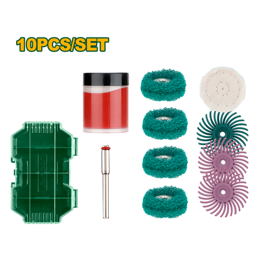 [JDRR5010] Set Minitorno x 10 unidades 1/8" Jadever