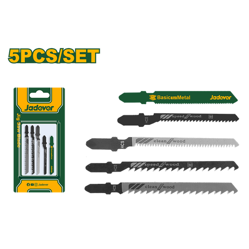 [JDJB1K51] Sierras Caladora set x 5 unidades Jadever
