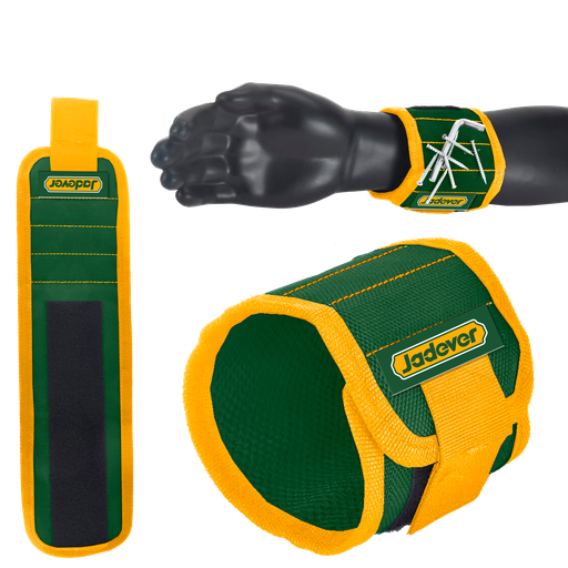 [JDHV1401] Pulsera magnética 395cm x cierre velcro + bolsillo pequeño Jadever