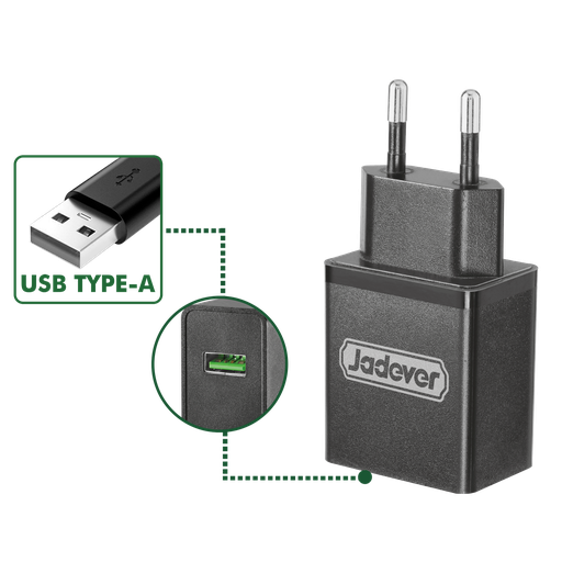 [JDFCT552-4] Cargador USB 5v 2A Jadever