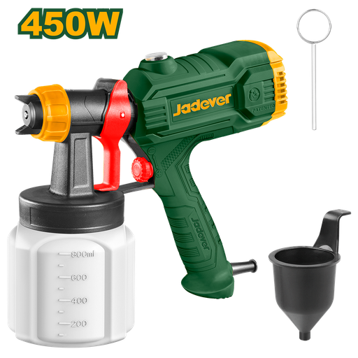 [JDEG1A45-4] Pistola Pulverizadora 450w 800ml 0,1-0,2 bar Jadever