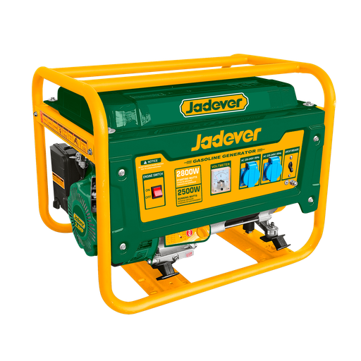 [JDGEAA05-4] Generador a gasolina 3000rpm pot máx 28kw pot nom 25kw motor 4 tiempos ohv 210cc refrigerado por aire encendido tci arranque manual tanque combustible 15l Jadever