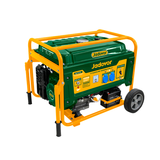 [JDGEAA08-4] Generador a gasolina 3000rpm pot máx 55kw pot nom 50kw motor 4 tiempos ohv 420cc refrigerado por aire encendido tci arranque manual + eléctrico tanque combustible 25l Jadever