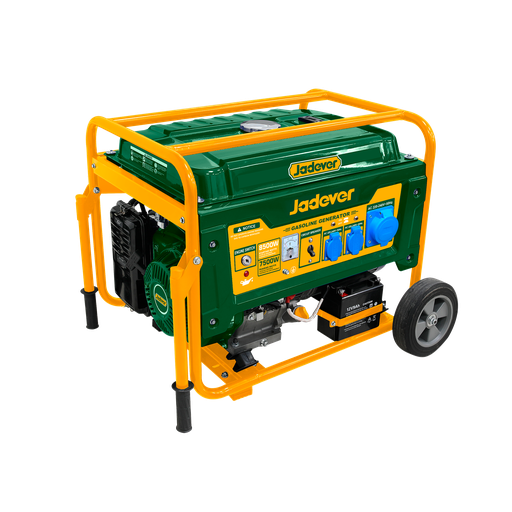 [JDGEAA10-4] Generador a gasolina 3000rpm pot máx 85kw pot nom 75kw motor 4 tiempos ohv 457cc refrigerado por aire encendido tci arranque manual + eléctrico tanque combustible 25l Jadever