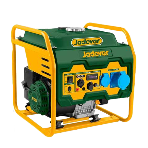 [JDGEAB08-4] Generador a gasolina inverter pot máx 55kw pot nom 50kw thd <3% motor 4 tiempos ohv 275cc refrigerado por aire vel variable encendido tci arranque manual + eléctrico tanque 15l Jadever