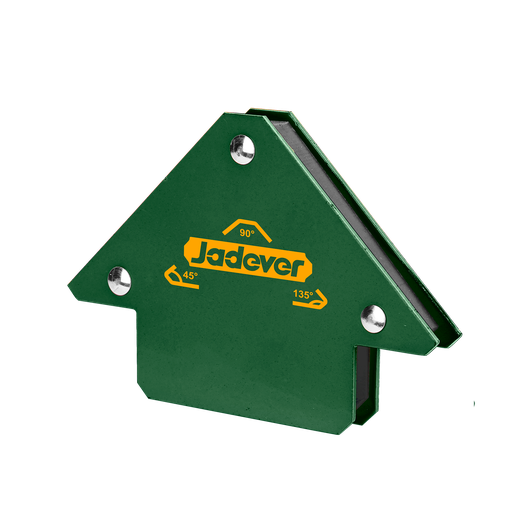 [JDMC1603] Soporte magnético soldadura 3'' fuerza 25 libras dimensiones producto 120x83x ángulos 45°90°135° Jadever