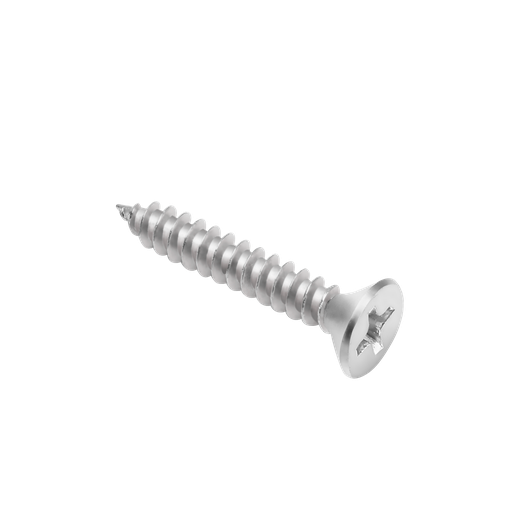 [JDXSC913] Tornillo parker cabeza fresada phillips #6 x 3/4'' (3.5 x 19mm) acero al carbono alta calidad 300 unidades / bolsa Jadever