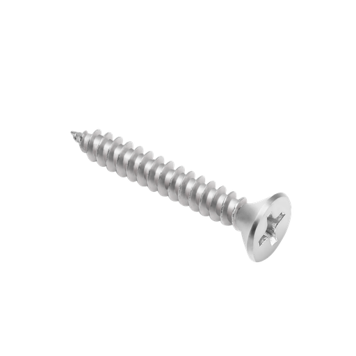[JDXSC915] Tornillo parker cabeza fresada phillips #6 x 1-1/4'' (3.5 x 32mm) acero al carbono alta calidad 200 unidades / bolsa Jadever