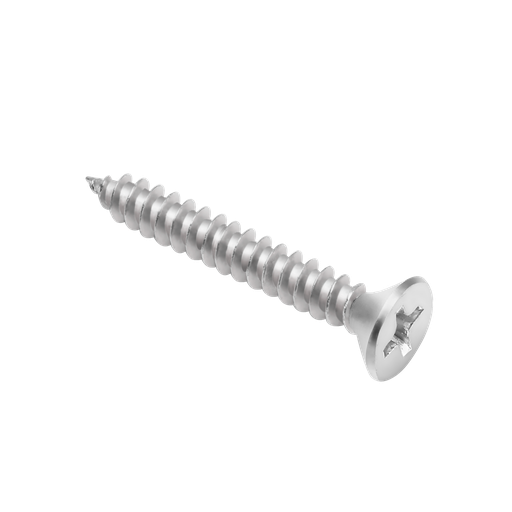 [JDXSC935] Tornillo parker cabeza fresada phillips #8 x 1-1/4'' (4.2 x 32mm) acero al carbono alta calidad 200 unidades / bolsa Jadever