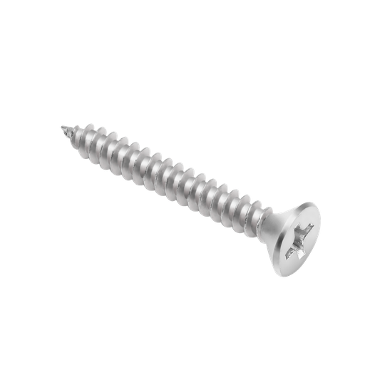 [JDXSC936] Tornillo parker cabeza fresada phillips #8 x 1-1/2'' (4.2 x 38mm) acero al carbono alta calidad 200 unidades / bolsa Jadever