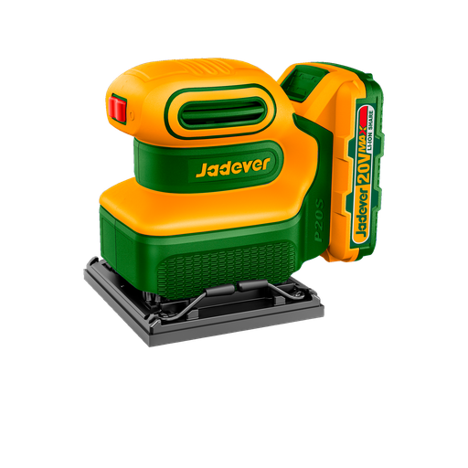 [JDRAP5010] Lijadora orbital inalámbrica 12000 rpm voltaje 20v lija 110 x 100mm incluye papel lija no incluye batería ni cargador Jadever