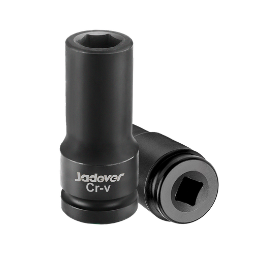 [JDMS3217] Vaso impacto profundo 1/2'' 17mm longitud material acero 50bv30 (cr-v) + tratamiento térmico Jadever