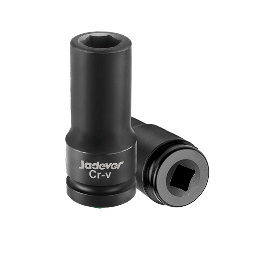 [JDMS3227] Vaso impacto profundo 1/2'' 27mm longitud material acero 50bv30 (cr-v) + tratamiento térmico Jadever
