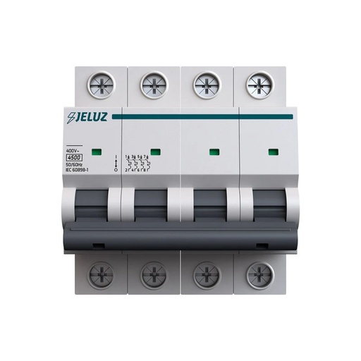[C44045] Térmica Tetrapolar 40A Curva C 4.5KA JELUZ
