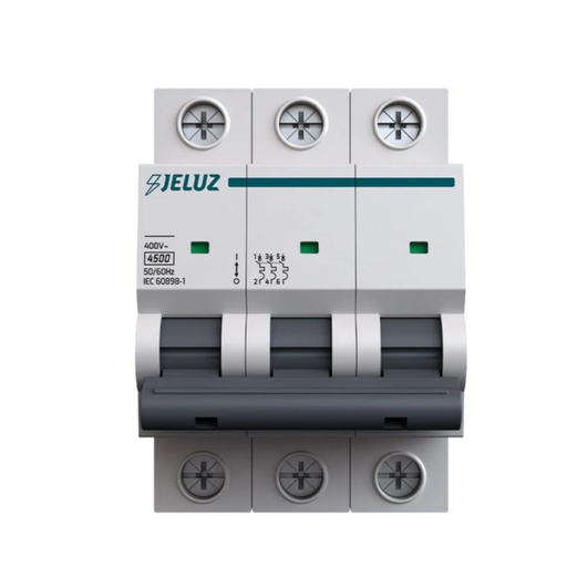 [C36345] Térmica Tripolar 63A Curva C 4.5KA JELUZ