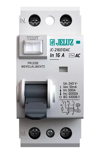 [216010AC] DISYUNTOR BIPOLAR 16A 10MA AC JELUZ