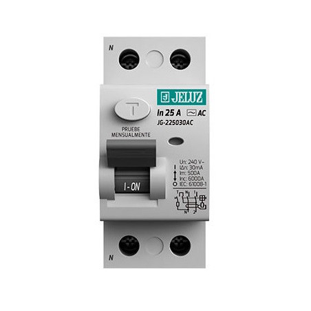 [JL225030AC] DISYUNTOR BIPOLAR 25A 30MA AC JELUZ