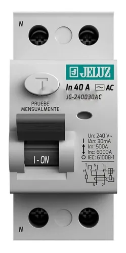 [240030AC] DISYUNTOR BIPOLAR 40A 30MA AC JELUZ