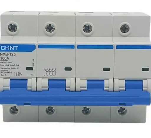 [NXB-125 2P D100 10kA] Termica Bipolar 100A 10kA Curva D CHINT