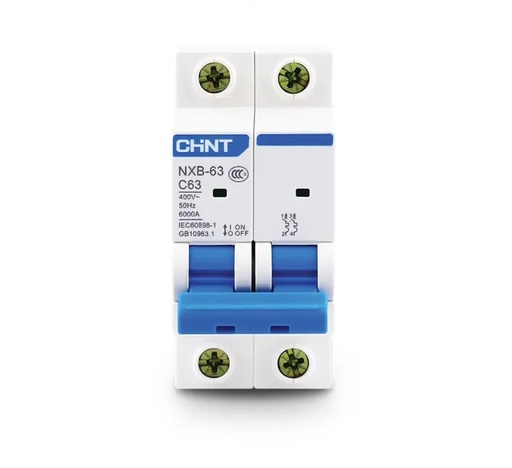 [NXB-63 2P C50  6kA] Termica Bipolar 50A 6kA Curva C CHINT