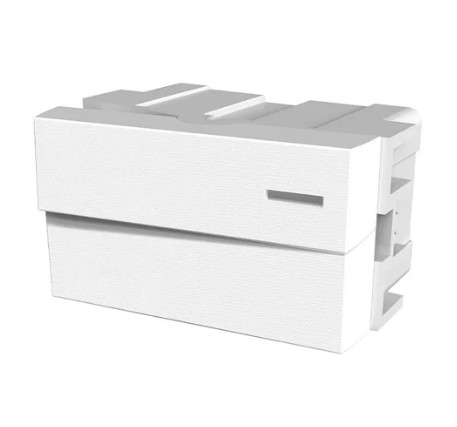 [JL60033] Módulo Platinum punto doble 1 interruptor combinación blanco - Jeluz