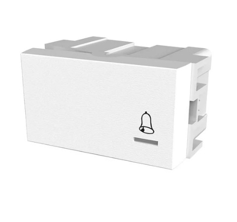 [JL60052] Módulo Platinum punto pulsador blanco - Jeluz
