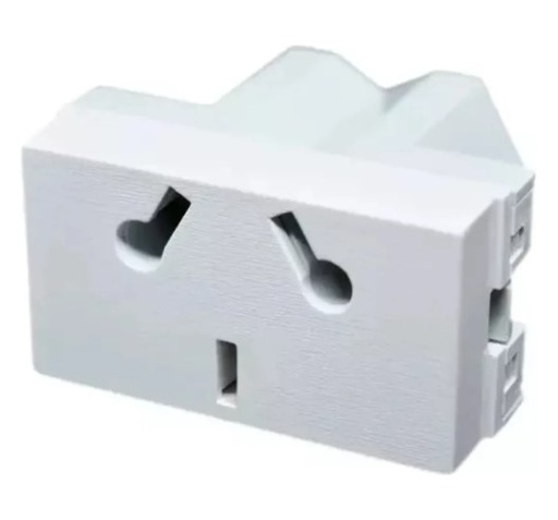 [JL60067] Módulo Platinum toma 10A bin blanco - Jeluz