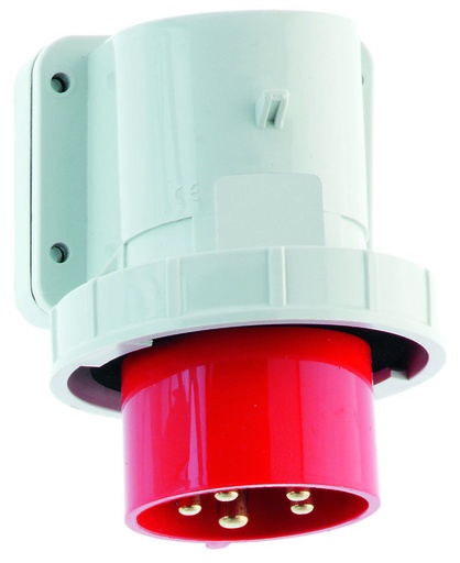[KL7251673] FICHA MACHO SOBREPONER 3P+N+T16A IP67 380V - KALOP