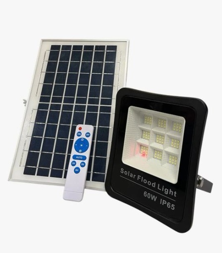 [QSOLA000008] REFLECTOR SOLAR 60W 3900LM C/CONTROL SILVERLIGH