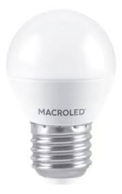 [G45-6-E27-WW] Lámpara Gota 6W cálido E27 Macroled