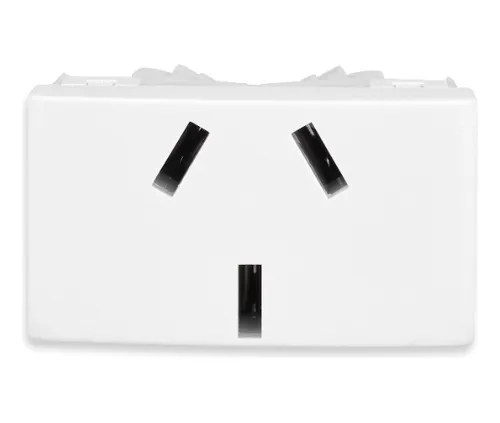 [KD40245] MODULO TOMA 10A BIN BLANCO - KALOP 